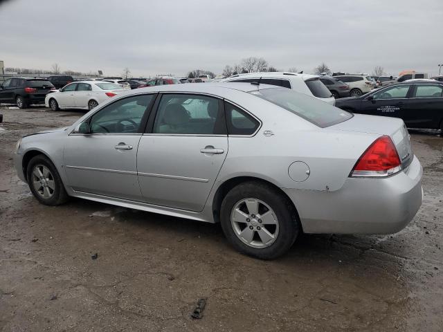 CHEVROLET IMPALA 1LT 2009 silver  flexible fuel 2G1WT57K691281916 photo #3