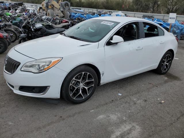 BUICK REGAL SPOR 2017 white sedan 4d gas 2G4GL5EX9H9106081 photo #1