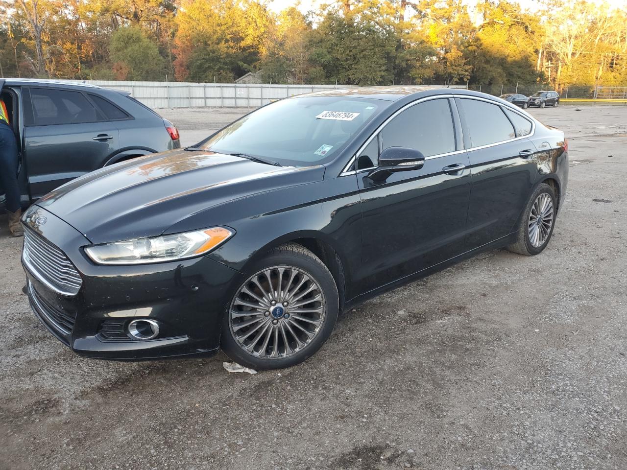 Lot #3033260861 2013 FORD FUSION TIT