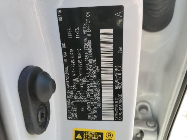 2016 TOYOTA HIGHLANDER - 5TDKKRFHXGS504275