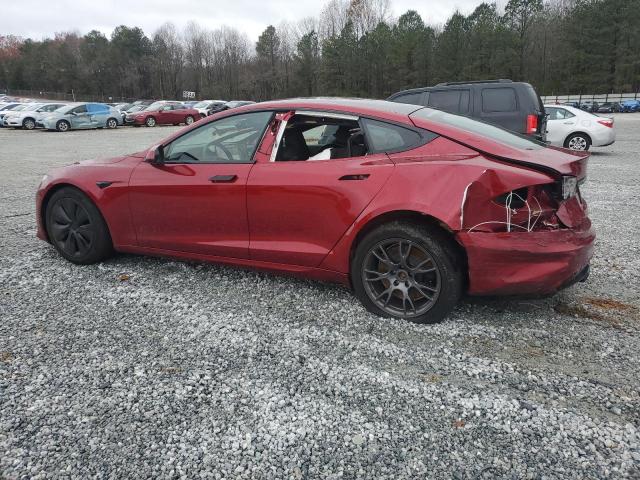 TESLA MODEL S 2024 red  electric 5YJSA1E52RF540934 photo #3