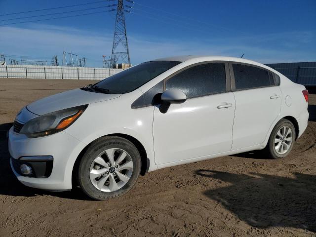 KIA RIO EX 2017 white  gas KNADN4A33H6025824 photo #1