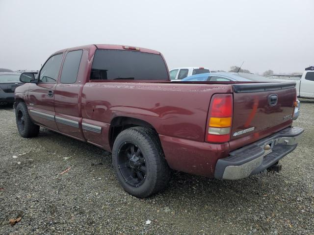 CHEVROLET SILVERADO 1999 burgundy  gas 2GCEC19T5X1296793 photo #3