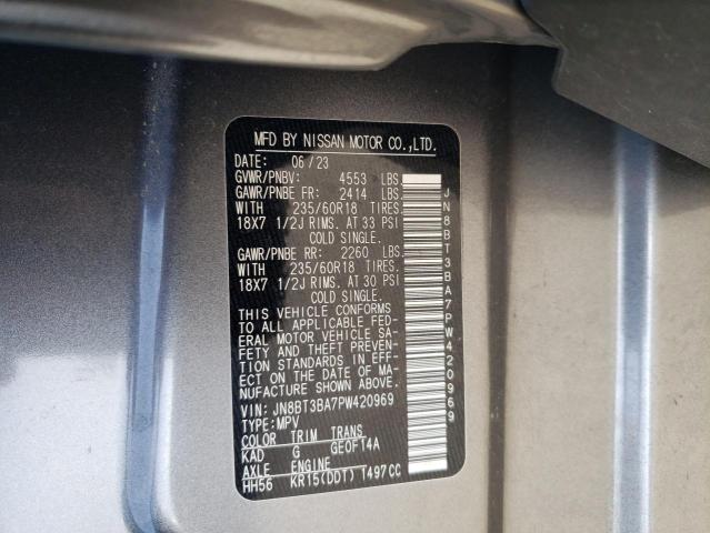 2023 NISSAN ROGUE SV - JN8BT3BA7PW420969