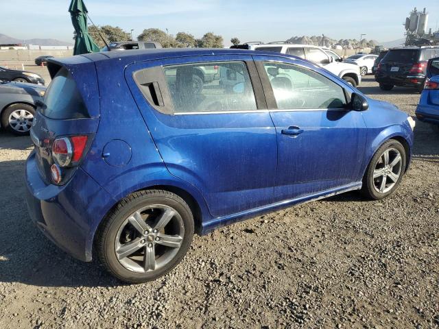 CHEVROLET SONIC RS 2014 blue  gas 1G1JG6SB7E4183066 photo #4