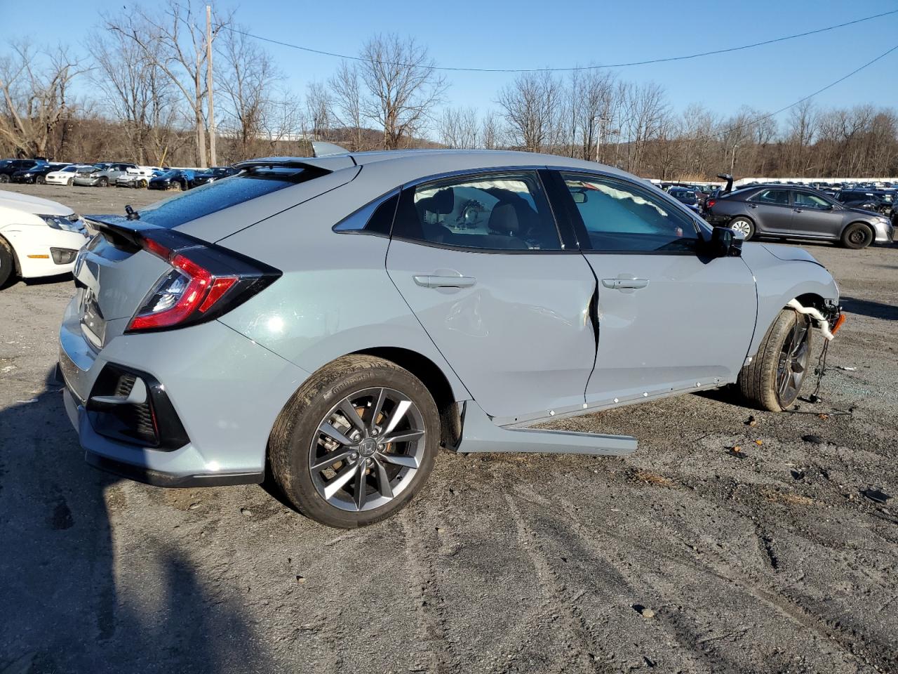 Lot #3030408531 2021 HONDA CIVIC EX