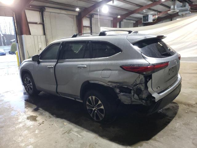 TOYOTA HIGHLANDER 2023 silver  gas 5TDKDRBH4PS524456 photo #3