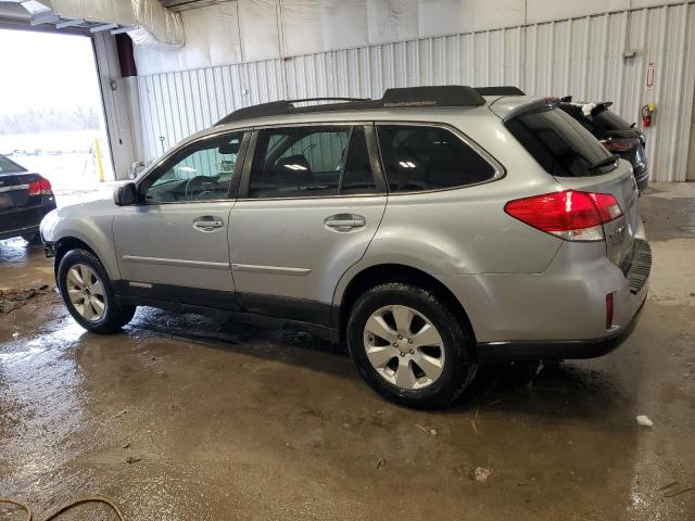 SUBARU OUTBACK 2. 2012 silver  gas 4S4BRBCC0C3205137 photo #3