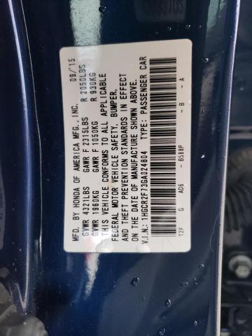 2016 HONDA ACCORD EX - 1HGCR2F73GA024804