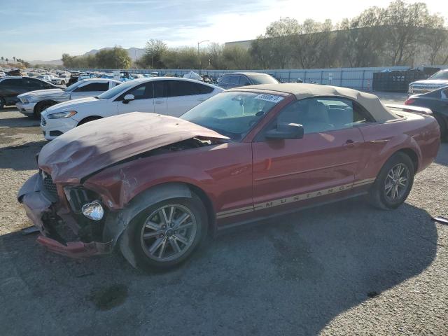 FORD MUSTANG 2005 red converti gas 1ZVFT84N955197585 photo #1