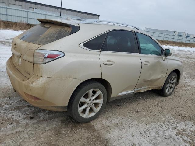 LEXUS RX 350 2012 beige 4dr spor gas 2T2BK1BA7CC142320 photo #4