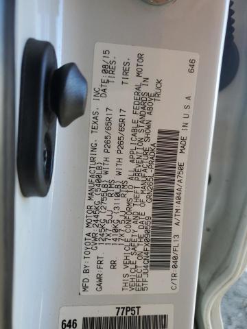 2015 TOYOTA TACOMA DOU - 5TFJU4GN4FX090559