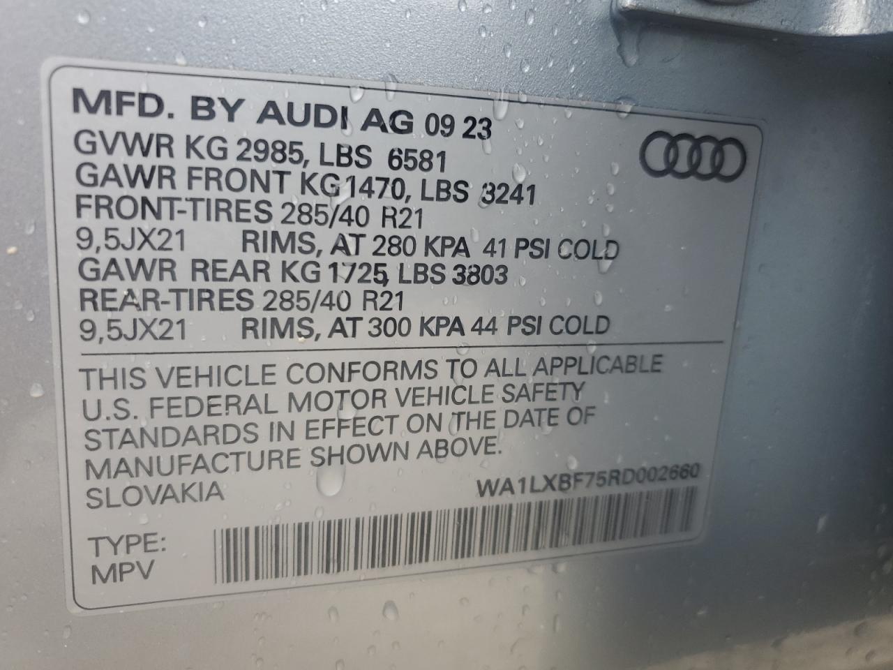 Lot #3031884435 2024 AUDI Q7 PREMIUM