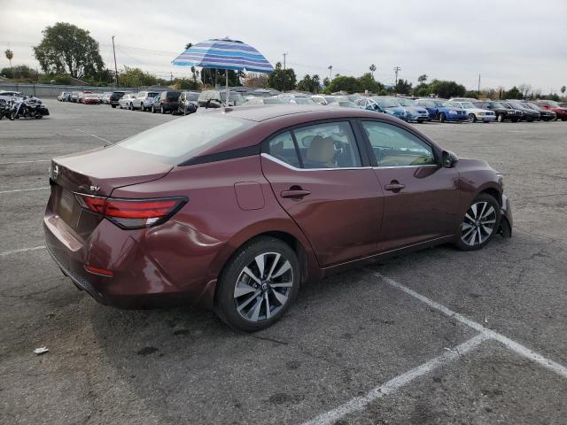 NISSAN SENTRA SV 2020 burgundy  gas 3N1AB8CV9LY218908 photo #4