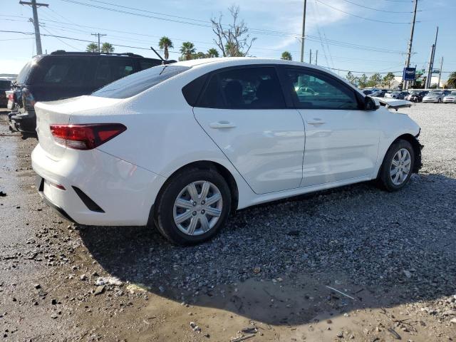 KIA RIO LX 2023 white  gas 3KPA24AD7PE561045 photo #4