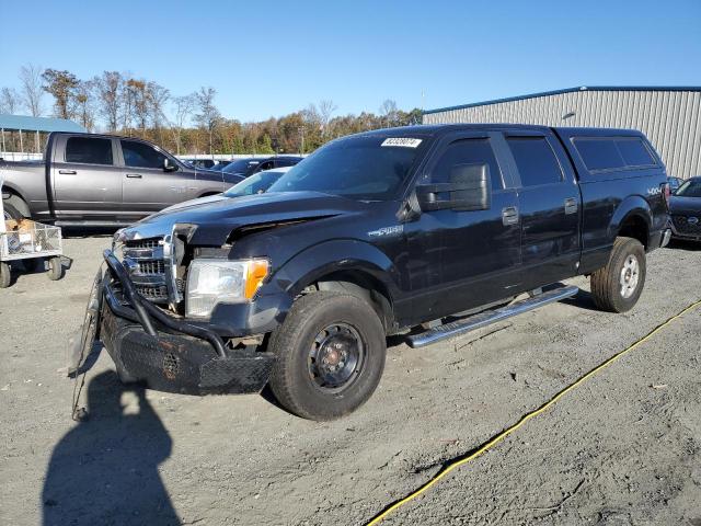 FORD F150 SUPER 2013 black crew pic flexible fuel 1FTFW1EF2DKF99814 photo #1