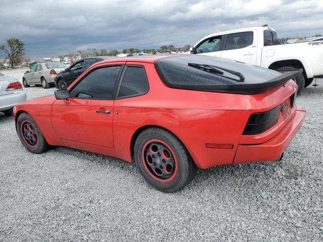 PORSCHE 944 1987 red coupe gas WP0AB0941HN473019 photo #3