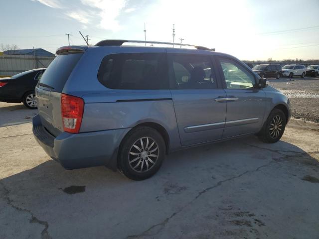 KIA SEDONA EX 2012 blue  gas KNDMH4C76C6419823 photo #4