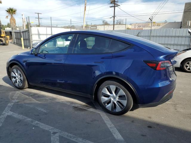 TESLA MODEL Y 2024 blue  electric 7SAYGDED6RF083842 photo #3