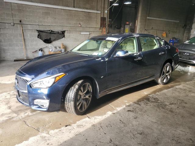 INFINITI Q70L 3.7 2016 blue  gas JN1BY1PR4GM720578 photo #1