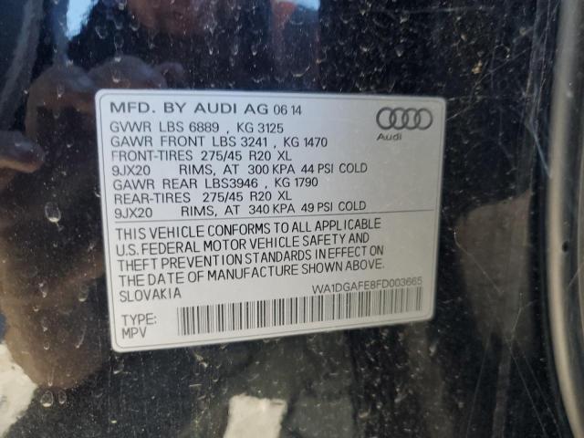 VIN WA1DGAFE8FD003665 2015 AUDI Q7 no.12