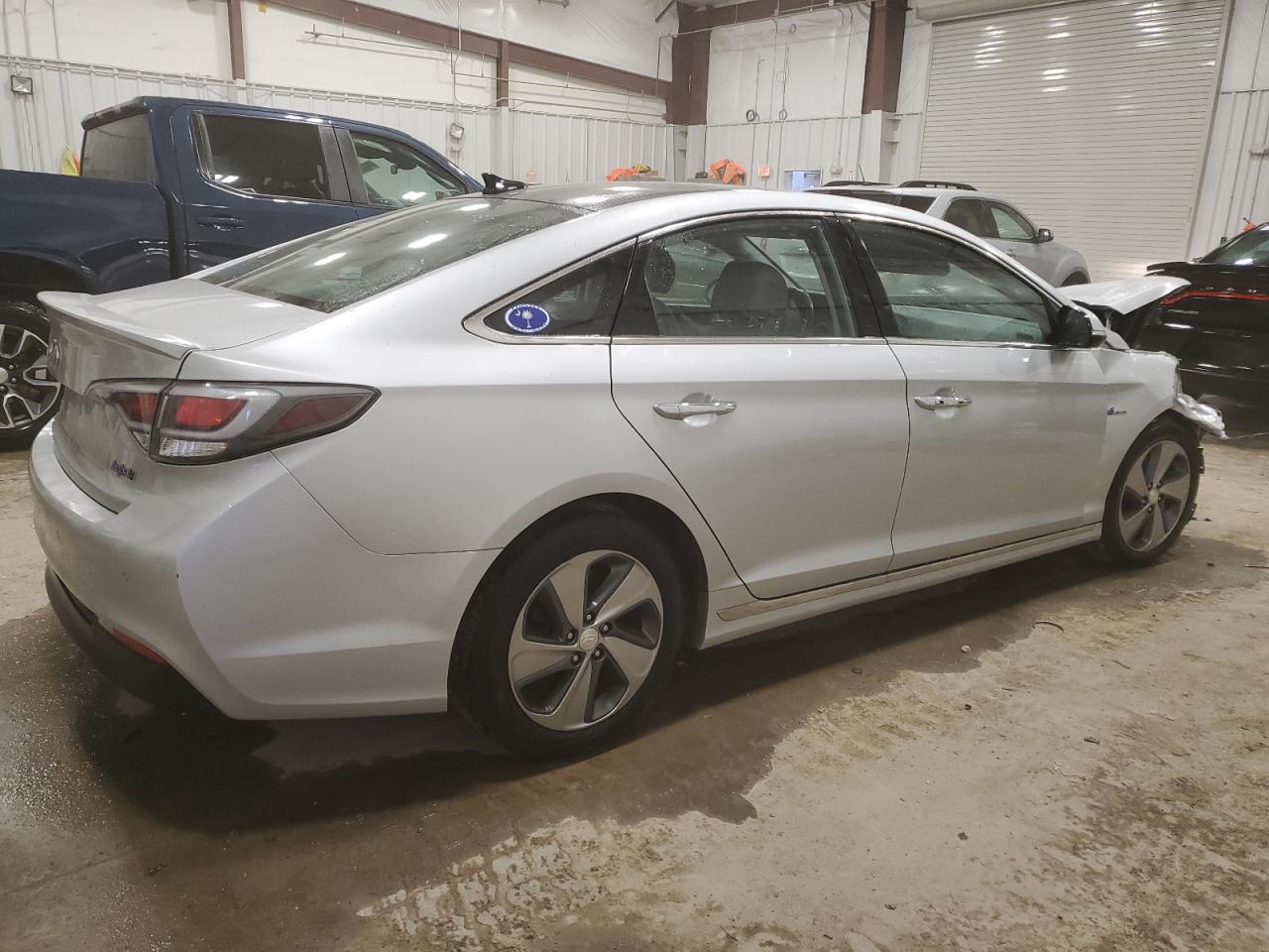 Lot #3024754234 2017 HYUNDAI SONATA HYB