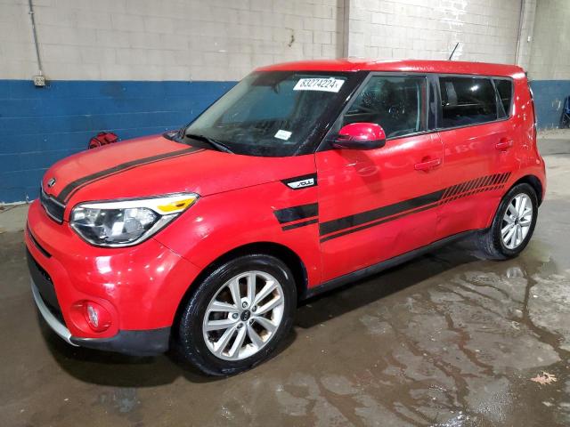 KIA SOUL + 2017 red 4dr spor gas KNDJP3A54H7443086 photo #1