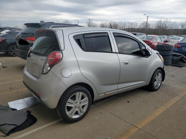 CHEVROLET SPARK 1LT 2014 silver  gas KL8CD6S96EC562578 photo #4