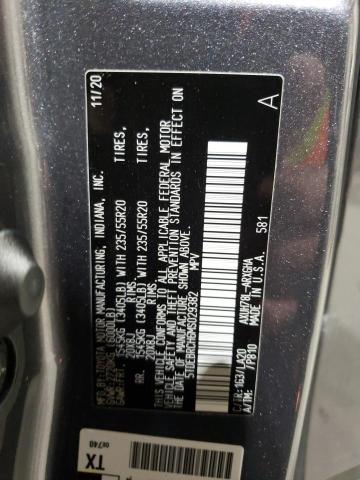 2021 TOYOTA HIGHLANDER - 5TDEBRCH6MS029382
