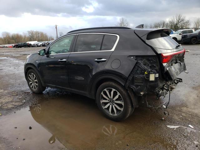 KIA SPORTAGE E 2018 black  gas KNDPNCAC1J7354760 photo #3