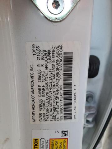 2020 HONDA ACCORD LX - 1HGCV1F11LA018009