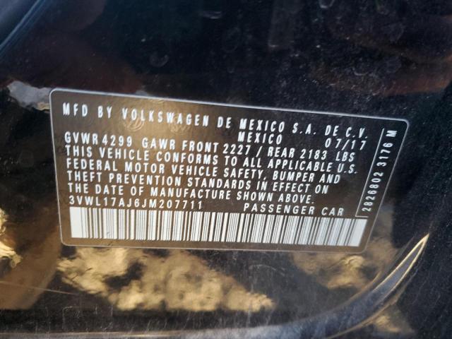 2018 VOLKSWAGEN JETTA SEL - 3VWL17AJ6JM207711