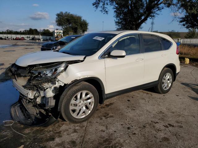 HONDA CR-V EX 2015 white  gas 5J6RM3H53FL013274 photo #1