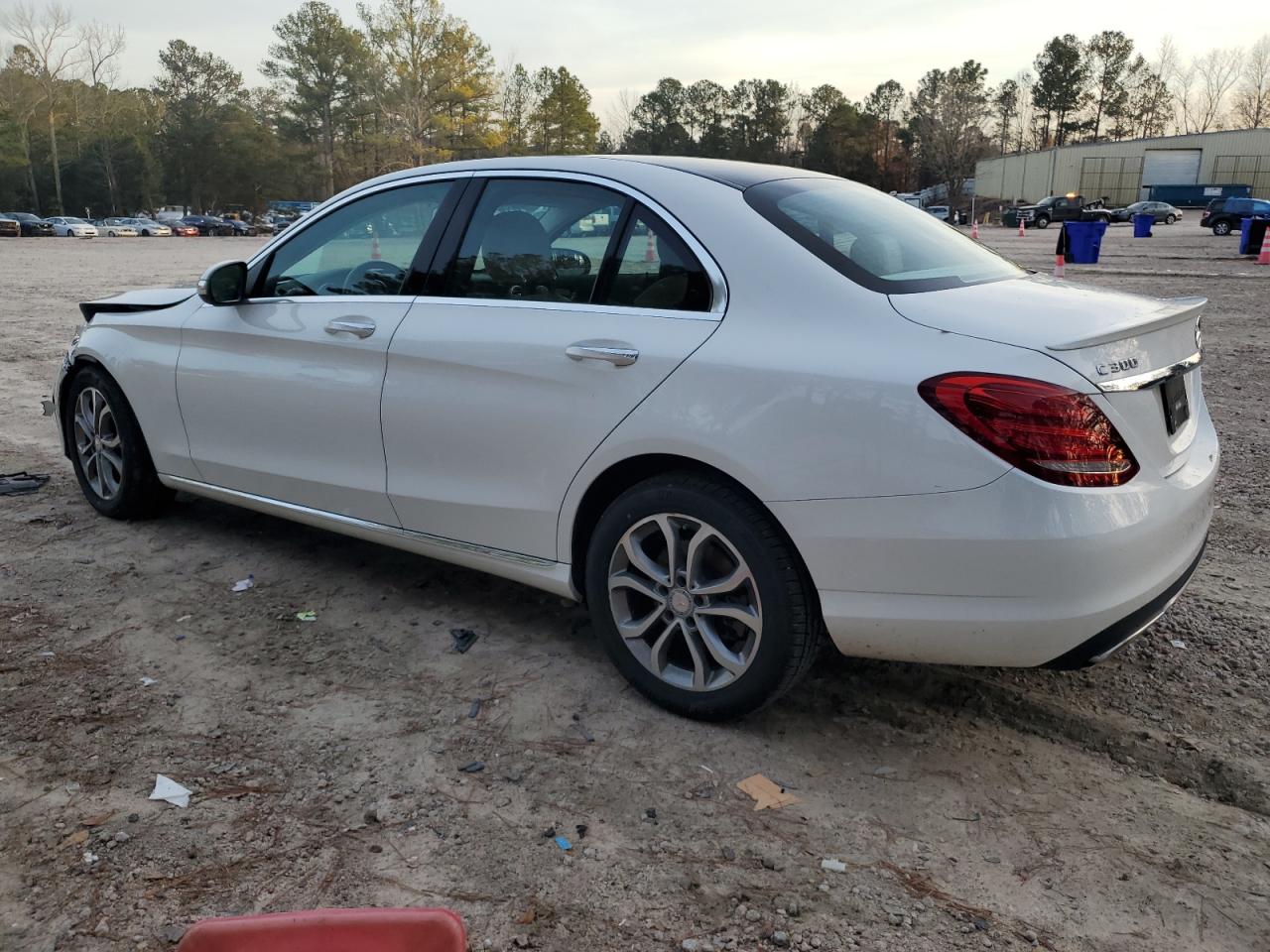 Lot #3030568835 2015 MERCEDES-BENZ C 300 4MAT