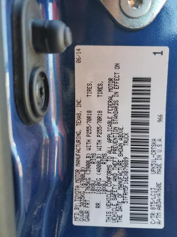 VIN 5TFRM5F16EX079889 2014 TOYOTA TUNDRA no.12