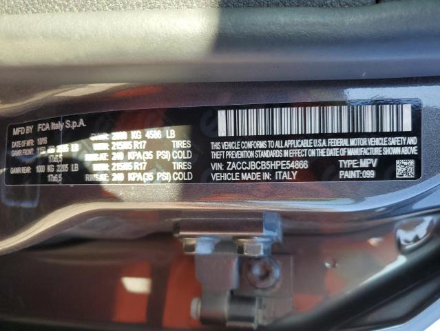 2017 JEEP RENEGADE T - ZACCJBCB5HPE54866