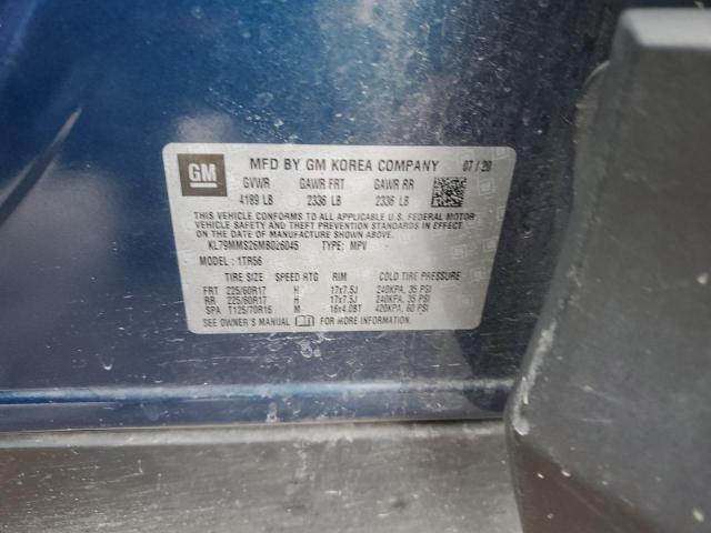 2021 CHEVROLET TRAILBLAZE - KL79MMS26MB026045