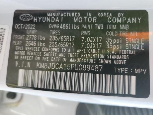 2023 HYUNDAI TUCSON BLU - KM8JBCA15PU089487