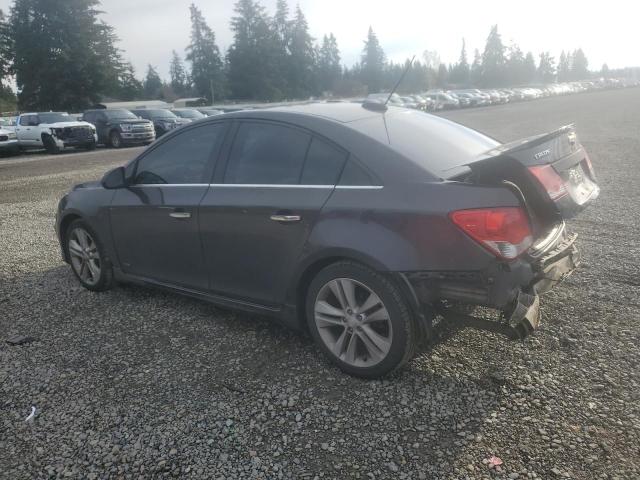 CHEVROLET CRUZE LTZ 2015 black  gas 1G1PG5SB7F7123275 photo #3