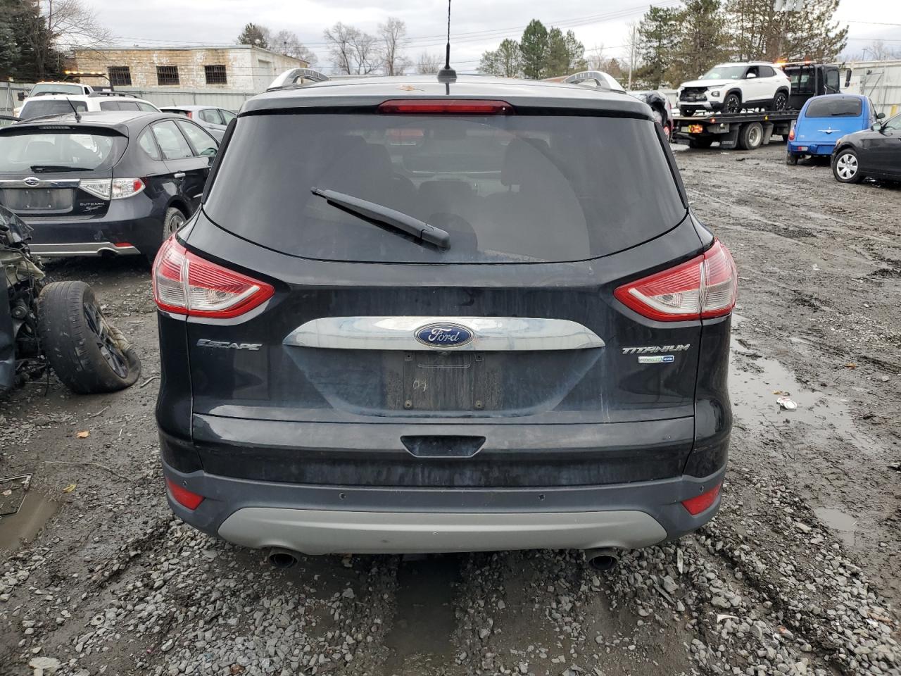 Lot #3033081015 2014 FORD ESCAPE TIT