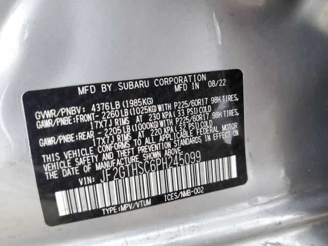 2023 SUBARU CROSSTREK - JF2GTHSC6PH245099