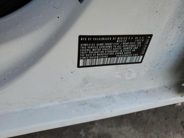 2019 VOLKSWAGEN JETTA EXEC 3VW357BU5KM123460