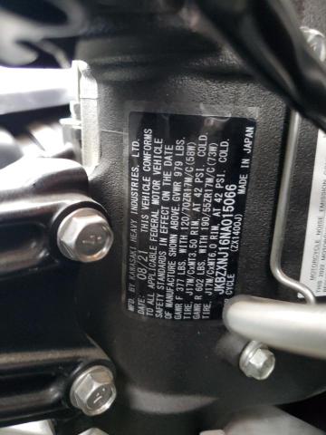 2022 KAWASAKI ZX1400 J JKBZXNJ16NA015066