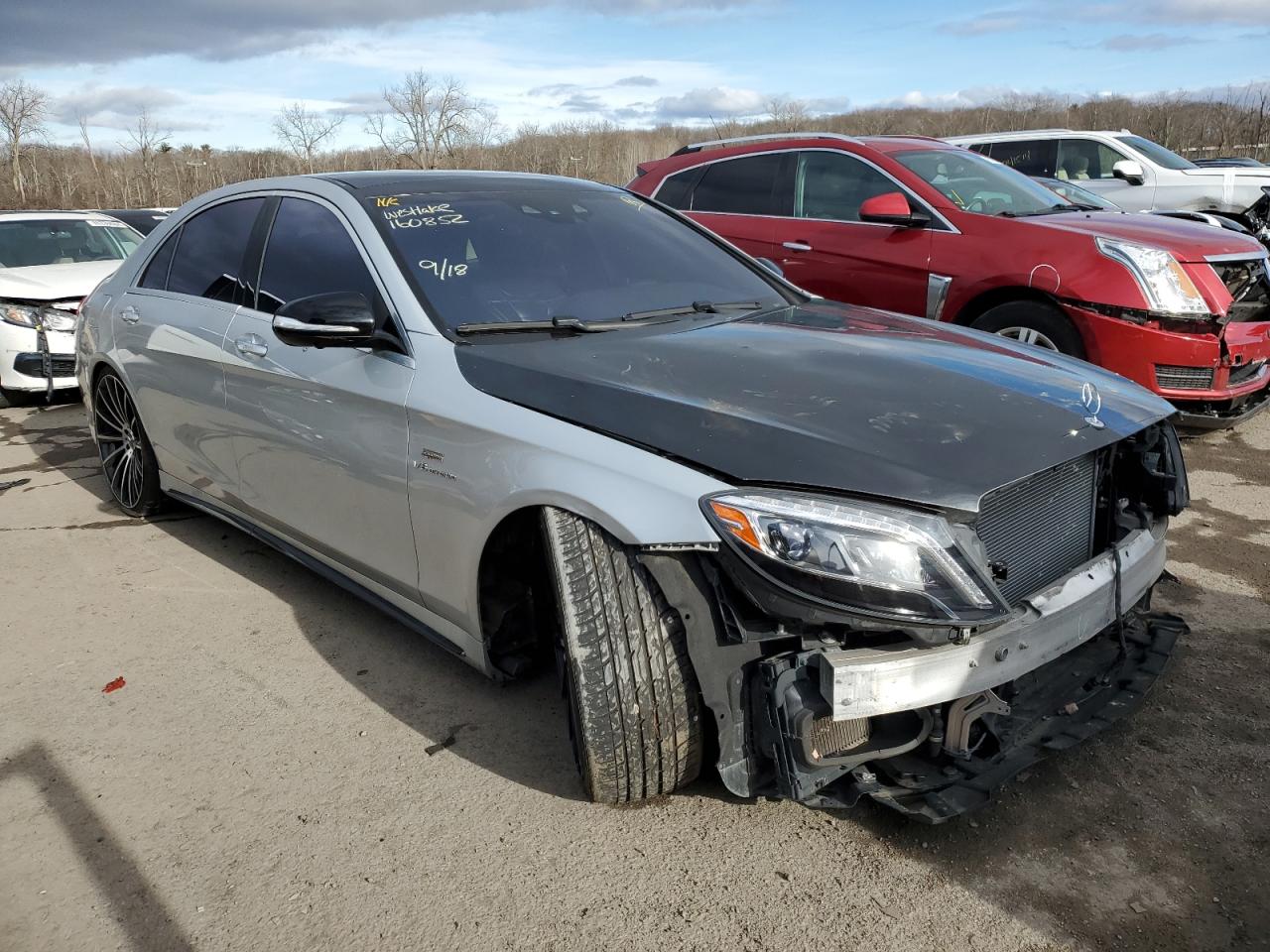 Lot #3033012017 2015 MERCEDES-BENZ S 550