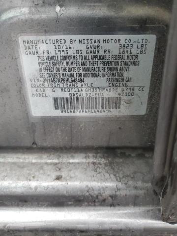 2017 NISSAN SENTRA S - 3N1AB7AP6HL648494