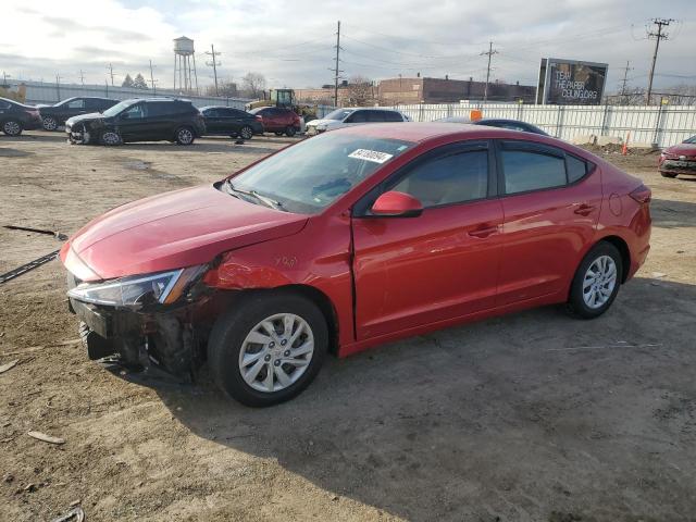 HYUNDAI ELANTRA SE 2020 red  gas 5NPD74LF6LH551612 photo #1