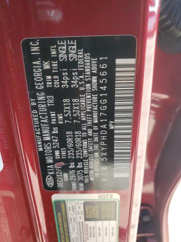 2016 KIA SORENTO EX - 5XYPHDA17GG145661