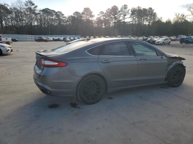 FORD FUSION TIT 2013 gray sedan 4d gas 3FA6P0K96DR254017 photo #4