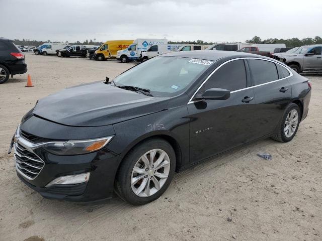 CHEVROLET MALIBU LT 2020 black  gas 1G1ZD5ST3LF054693 photo #1