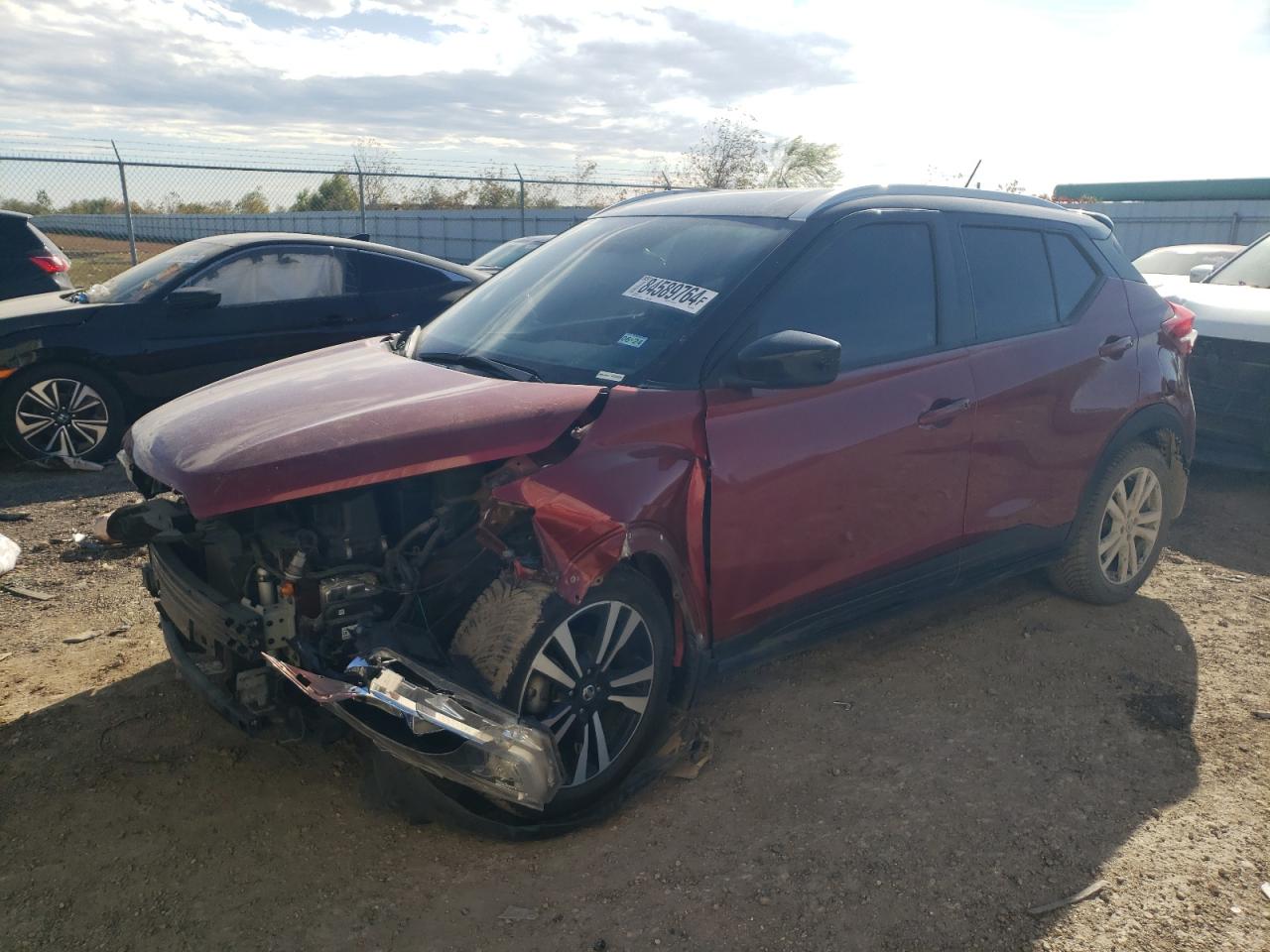 3N1CP5CU4KL522224 NISSAN KICKS S 2019